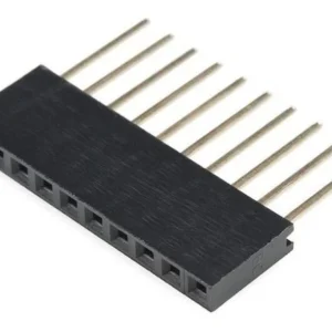 BARRA DE 10 PINOS FEMEA/CONECTOR EMPILHA