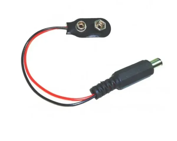 CLIP PLUG PARA BAT 9V COM PLUG P4