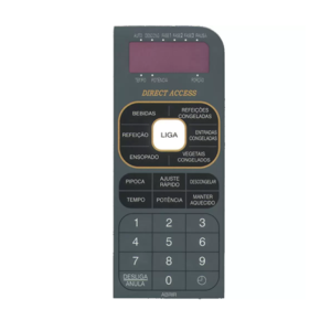 MEMBRANA SANYO EM804/TGR CINZA 7,6X20,5CM