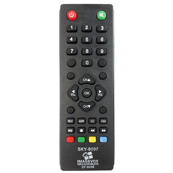 CONTROLE RECEPTOR IMAGEVOX SKY-8097