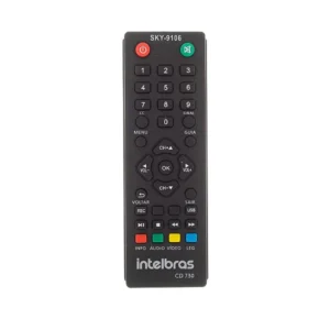 CONTROLE RECEPTOR INTELRAS SKY-9106